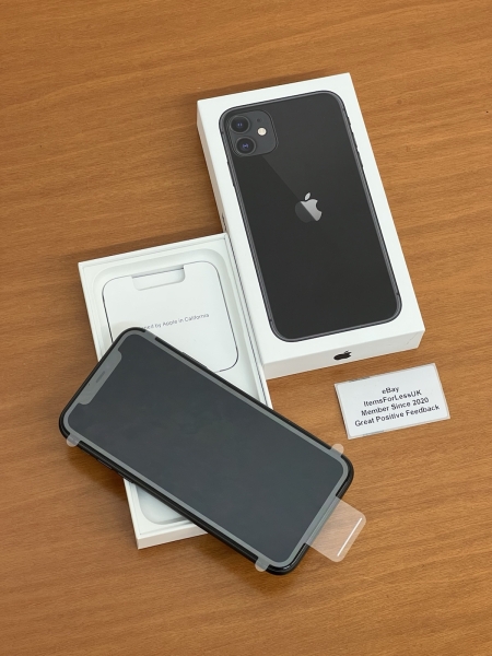 NEU OVP Apple iPhone 11 64GB schwarz 4G entsperrt 6,1″ – Apple Ersatz