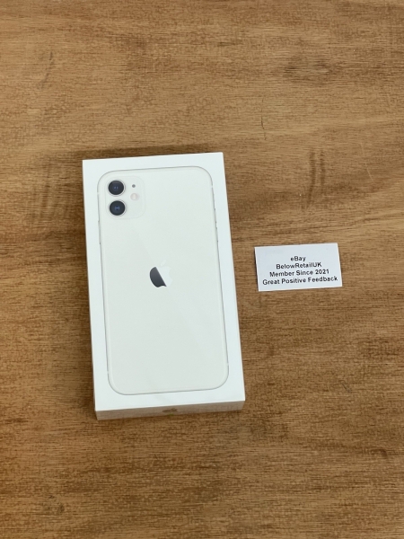 BRANDNEU VERSIEGELT APPLE IPHONE 11 64GB WEISS 4G ENTSPERRT – 1 JAHR APPLE GARANTIE