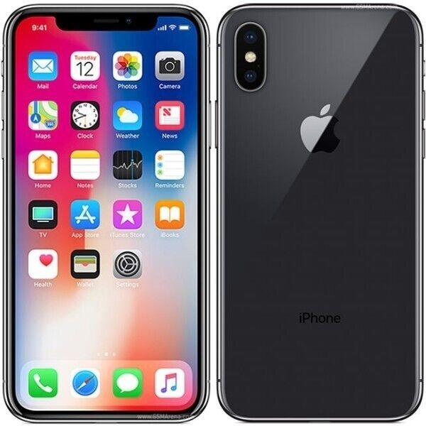 Apple iPhone X Handy 64GB entsperrt Mobilteil simfree Handy makellos / UK