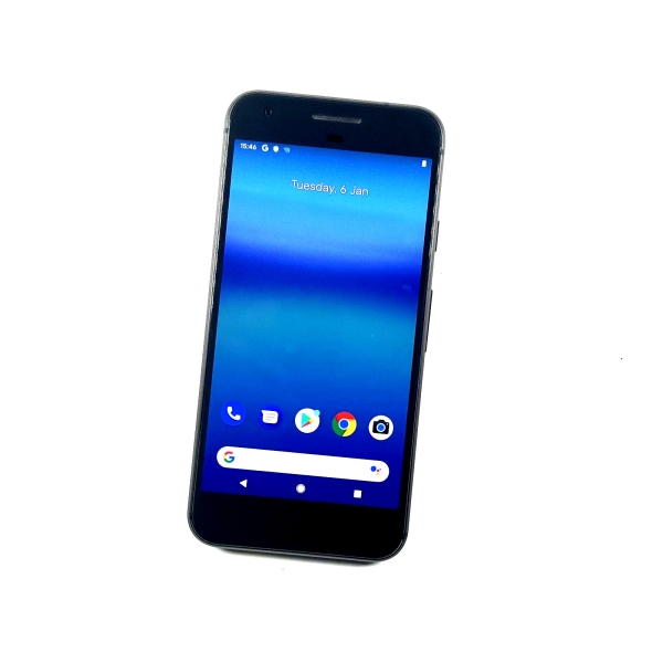 Google Pixel 32GB schwarz entsperrt Smartphone guter Zustand Grade B 626