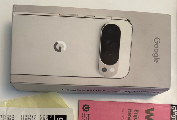 Google Pixel 10 Pro XL Smartphone 256GB Porcelain – nie benutzt + gratis Bundle