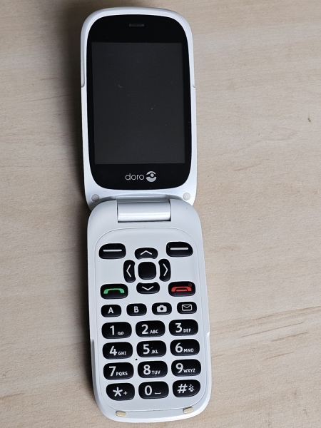 Doro PhoneEasy 6520 Dark Grey Tesco Handy Smartphone