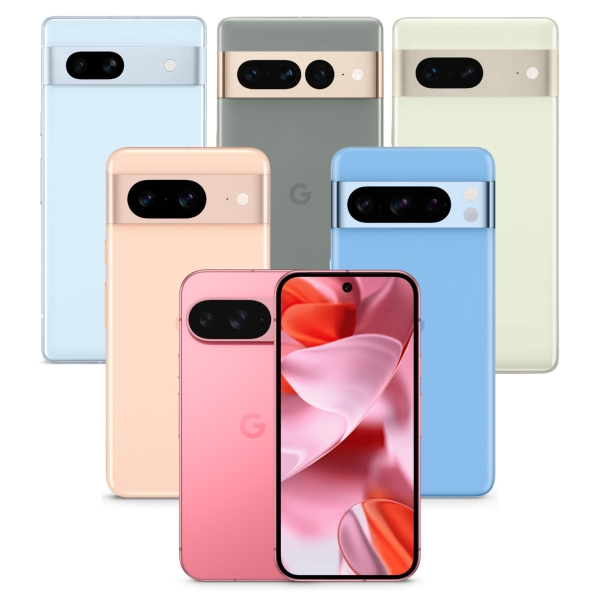 Google Pixel 7/7a/7 Pro/8/8 Pro/9 entsperrt 128GB Android Smartphone – A+ Graded