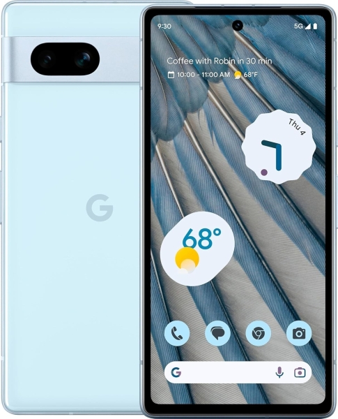 Neu Google Pixel 7a Sea 128GB/8GB Single Sim entsperrt Android Smartphone