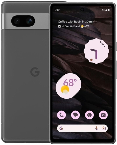 Neu Google Pixel 7a anthrazit 128GB/8GB Single Sim entsperrt Android Smartphone