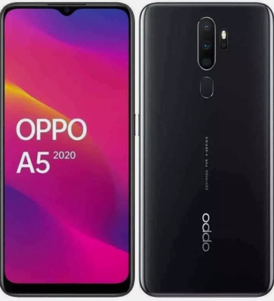 Oppo A5 2020 (Dual-SIM) – 64 GB – Smartphone Mirror Black (entsperrt)