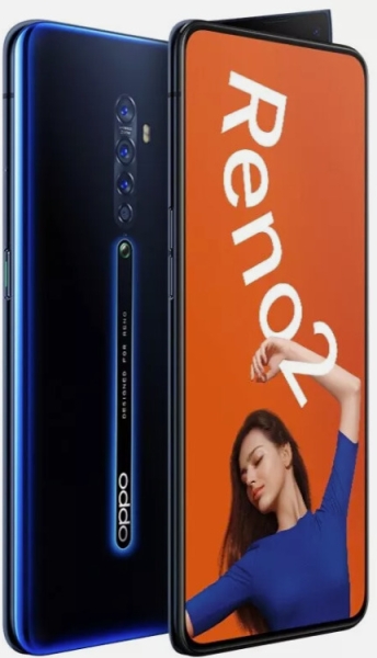 Oppo Reno 2 (Dual-SIM) – 256 GB/8 GB – Smartphone blau (entsperrt)