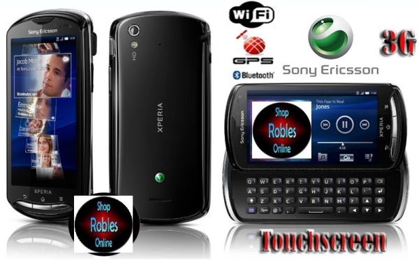 Sony Ericsson Xperia Pro SK16i Black (Ohne Simlock) Smartphone WLAN GPS GUT