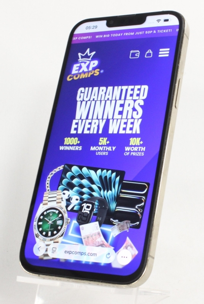 Apple iPhone 13 Pro Max 128GB Smartphone – Gold – BH 80% – gesprungenes Display (C)