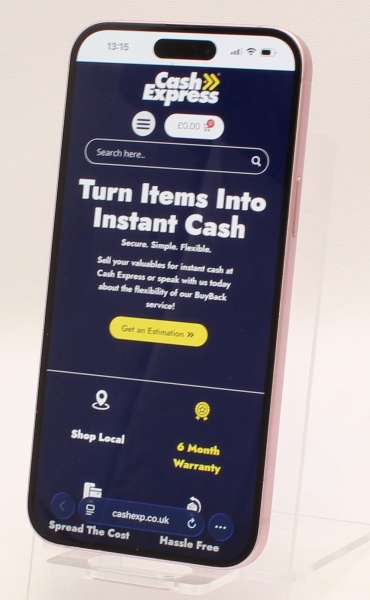 Apple iPhone 15 Plus 128GB pink Smartphone Netzwerk entsperrt (C)