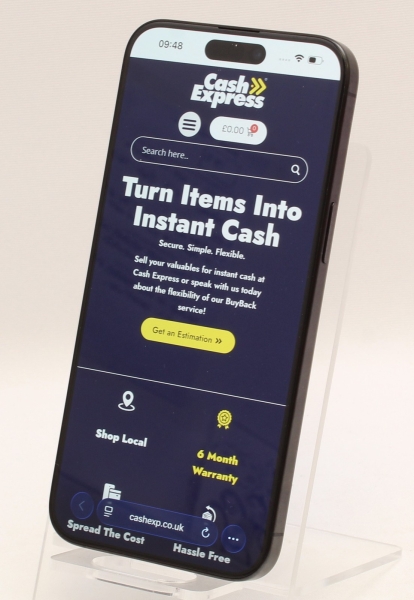 Apple iPhone 15 Pro Max 512GB schwarz titan Smartphone Netzwerk entsperrt (B)