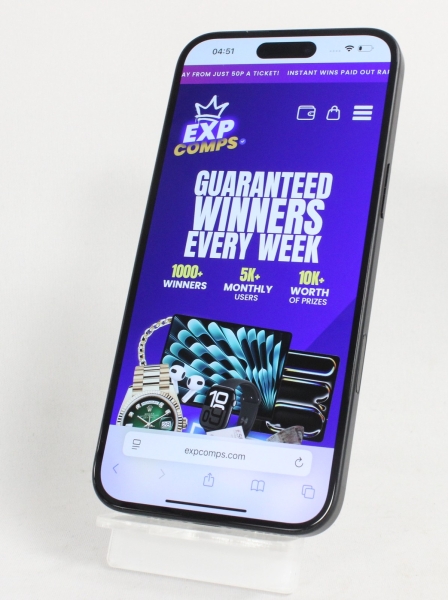 Apple iPhone 16 Plus 128GB schwarz Smartphone Netzwerk entsperrt – Garantie (B+)