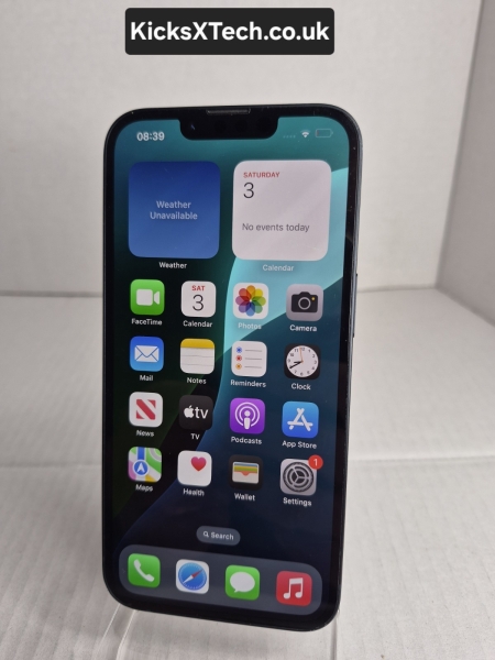 iPhone 14 Mitternacht 128GB entsperrt Smartphone mit 86 Prozent Batteriezustand