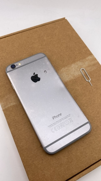 Apple iPhone 6 16GB Smartphone Handy Smartphone Sim frei silber gesprungen