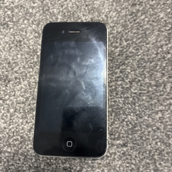 Apple iPhone 4 A1332 3,5″ schwarz IOS Smartphone gesprungen Ersatzteile & Reparaturen defekt