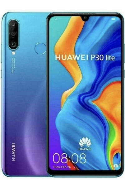 Huawei P30 lite – 128 GB – Smartphone Peacock Blue (entsperrt)