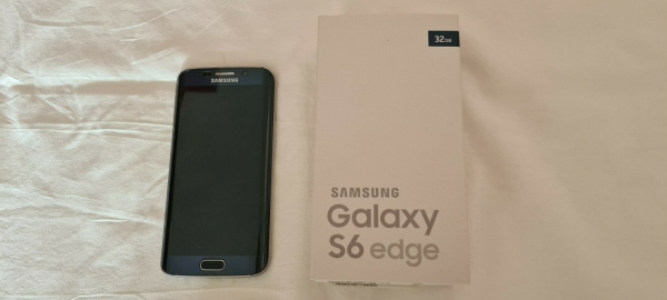 Samsung Galaxy S6 Edge 32GB 5,1″ Schwarz Saphir Ohne Simlock Smartphone…