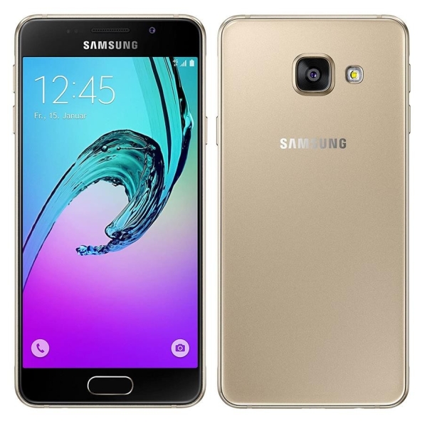 Samsung Galaxy A3 (2016) SM-A310F Gold 16GB LTE Android Smartphone NEU