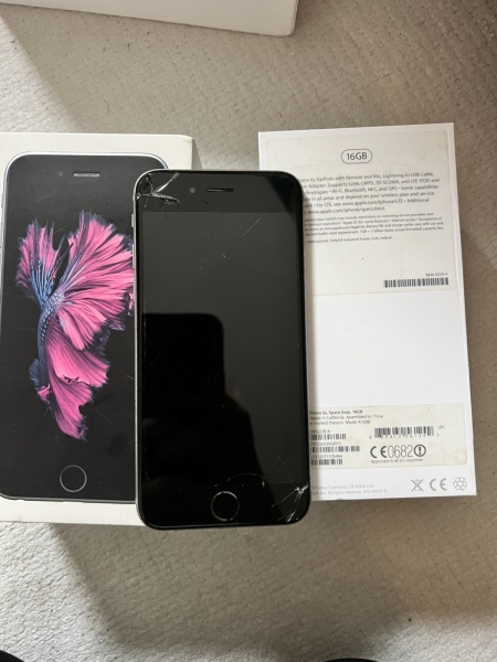 Apple iPhone 6s silber 16GB Smartphone