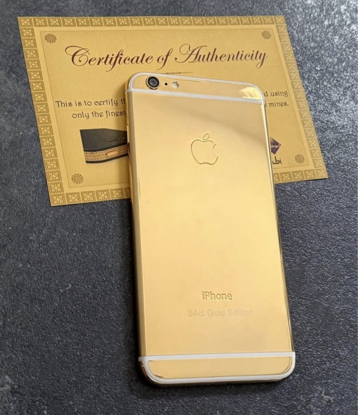 24KT VERGOLDET EDITION IPHONE 6 PLUS HANDY SMARTPHONE