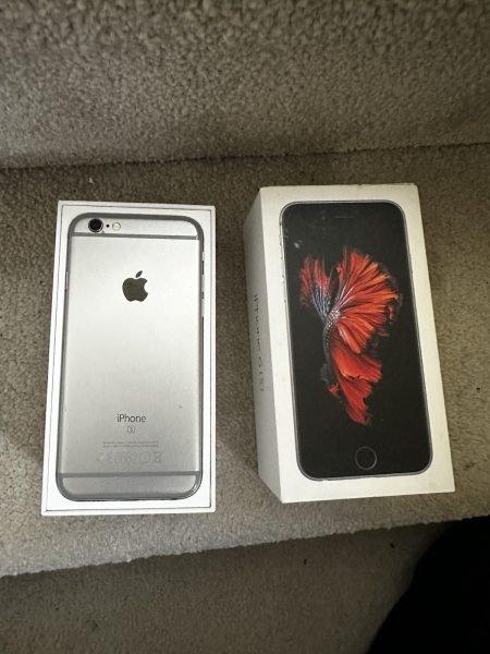 Apple iPhone 6s MKQP2B/A, 64GB, Space Grau, Entsperrt, Originalverpackt