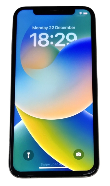 Apple iPhone X 64GB (entsperrt) – weiß – neuer Akku #84N