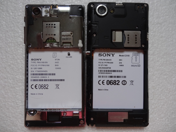 2x SONY Xperia PM-0160-BV und PM-0290 Handy Smartphone Defekt gesperrt 
