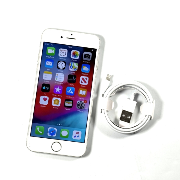 Apple iPhone 6 128GB Silber Entsperrt Durchschnittlicher Zustand Note C 328