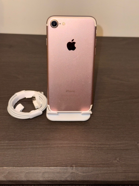 Apple iPhone 7 32GB Roségold entsperrt fairer Zustand Schnäppchen UK Smartphone