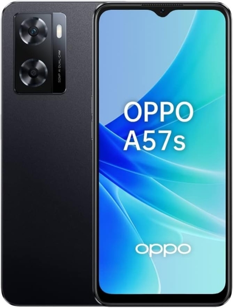 Oppo A57s 128GB 4GB Dual SIM entsperrt Android Smartphone 50MP schwarz