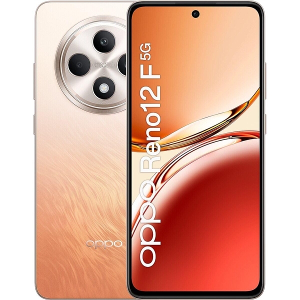 Oppo Reno 12 F 5G Amber Orange 256GB 6,67″ Dual SIM 50MP SIM frei Smartphone