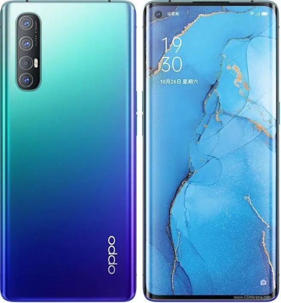 Oppo Find X2 Neo 256GB Android entsperrt SIM 5G blau Handy Smartphone RISSIG
