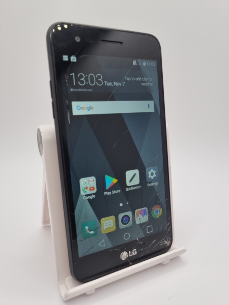 LG K4 2017 schwarz unbekanntes Netzwerk 8GB 5,0″ 5MP Android Smartphone gesprungen