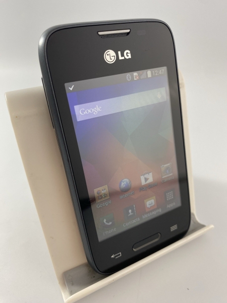 LG L35 D150 schwarz unbekanntes Netzwerk 4GB 3,2″ 3MP kompaktes Android Smartphone