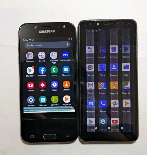 Restposten 2x Smartphone, Samsung & LG, Display sind defekt, Beschreibung prüfen