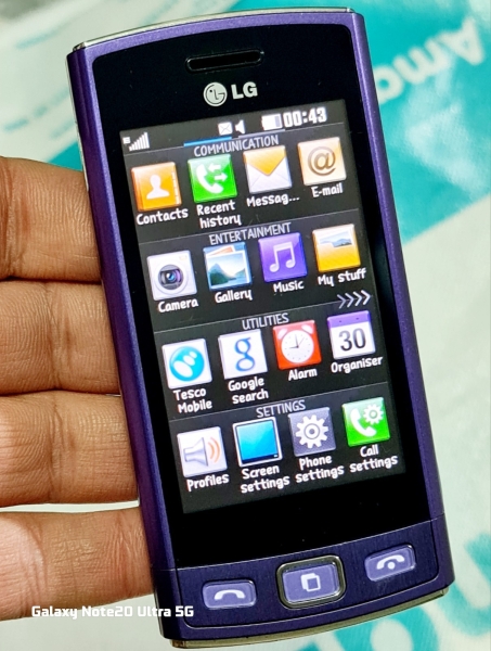 LG GM360 Viewty (entsperrt) 3G Smartphone Top Zustand mit Ladegerät