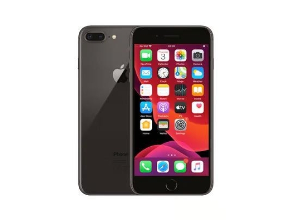 Apple iPhone 8 Plus 64GB entsperrt SIM 4G spacegrau Handy Smartphone RISSIG