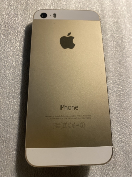 Apple iPhone 5s – 16GB – Gold Smartphone für Ersatzteile oder Reparatur. Modell A 1457