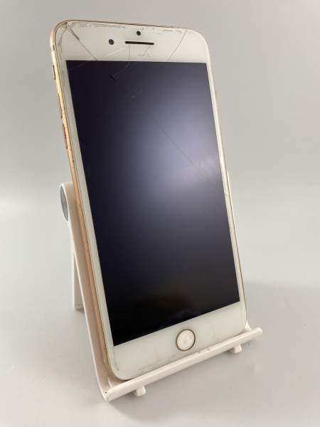 Apple iPhone 8 Plus Roségold Smartphone gesprungenes Display LCD Ersatzteile & Reparaturen #C