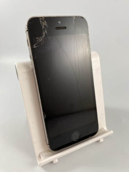Apple iPhone SE 1. Gen Grau Smartphone gesprungenes Display LCD Ersatzteile & Reparaturen #C