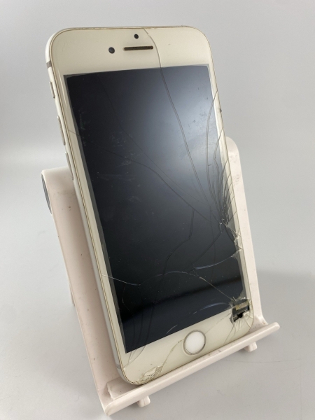 Apple iPhone 8 A1905 weiß Smartphone gesprungenes Display LCD Ersatzteile & Reparaturen #C
