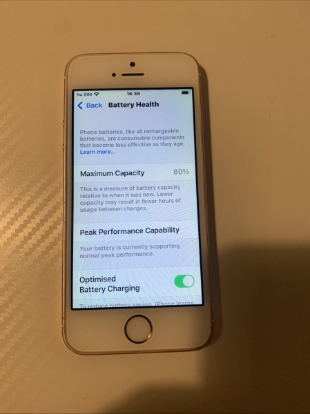 Apple iPhone SE 16GB, Weiß/Roségold, 1. Generation Entsperrt Top Zustand