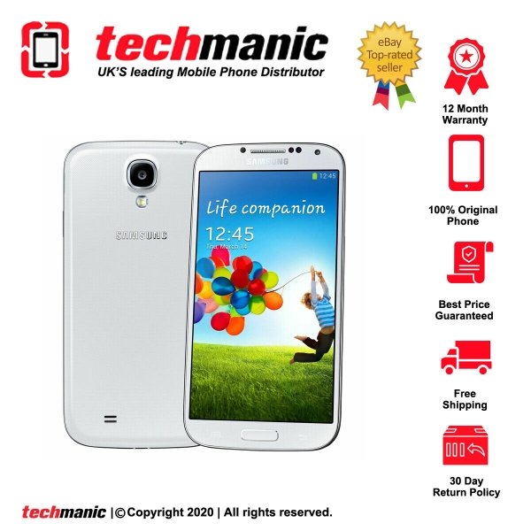 Samsung Galaxy S4 GT-I9505 – 16GB – White Frost (entsperrt) Smartphone