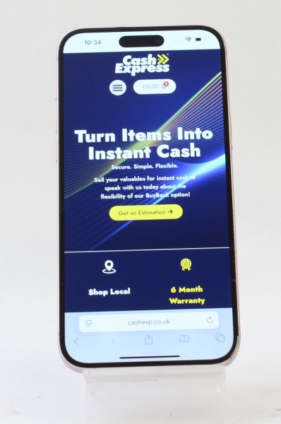 Apple iPhone 15 Plus 128GB Smartphone – Pink – 90% BH – entsperrt (C)