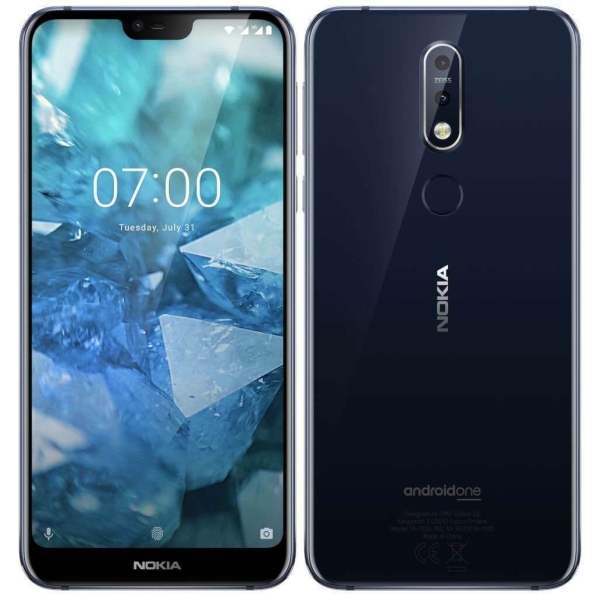 Nokia 7.1 – 32GB – Hochglanz Mitternachtsblau (entsperrt) Smartphone