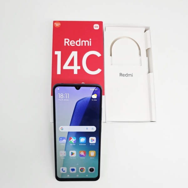 Xiaomi Redmi 14C 4GB RAM 128GB Starry Blue entsperrt Android Smartphone UK