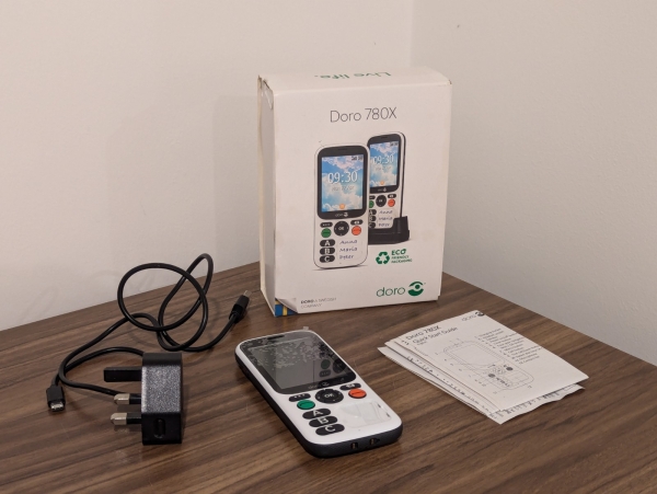 Doro 780X entsperrtes Smartphone für Senioren – demenzfreundlich – Originalverpackt