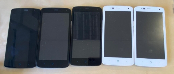 x6 ZTE Blade C370 L5 Plus Smartphones Handy RESTPOSTEN unvollständig ungetestet