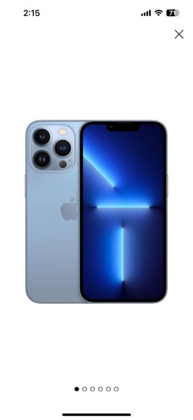 iPhone 13 Pro entsperrt Smartphone Sierrablau