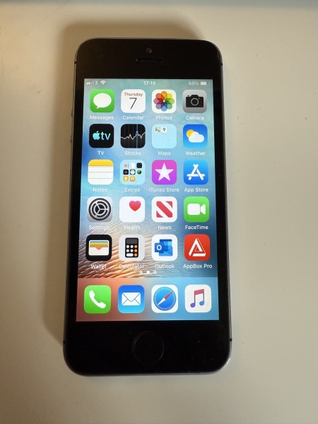 Apple iPhone 5S 16GB spacegrau (entsperrt) A1457 Smartphone voll funktionsfähig